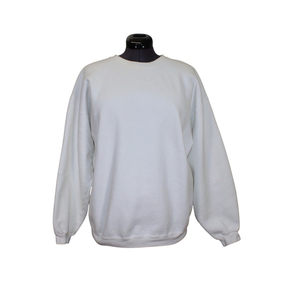 Adidas Vintage Fleece Sweatshirt Men's Large USA Made Crew Neck Relaxed‎ Fit